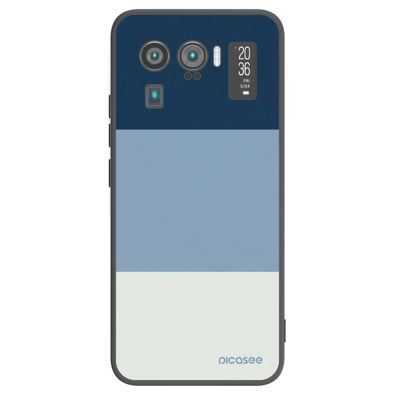 Picasee husă neagră din silicon pentru Xiaomi Mi 11 Ultra - Coastal Blue