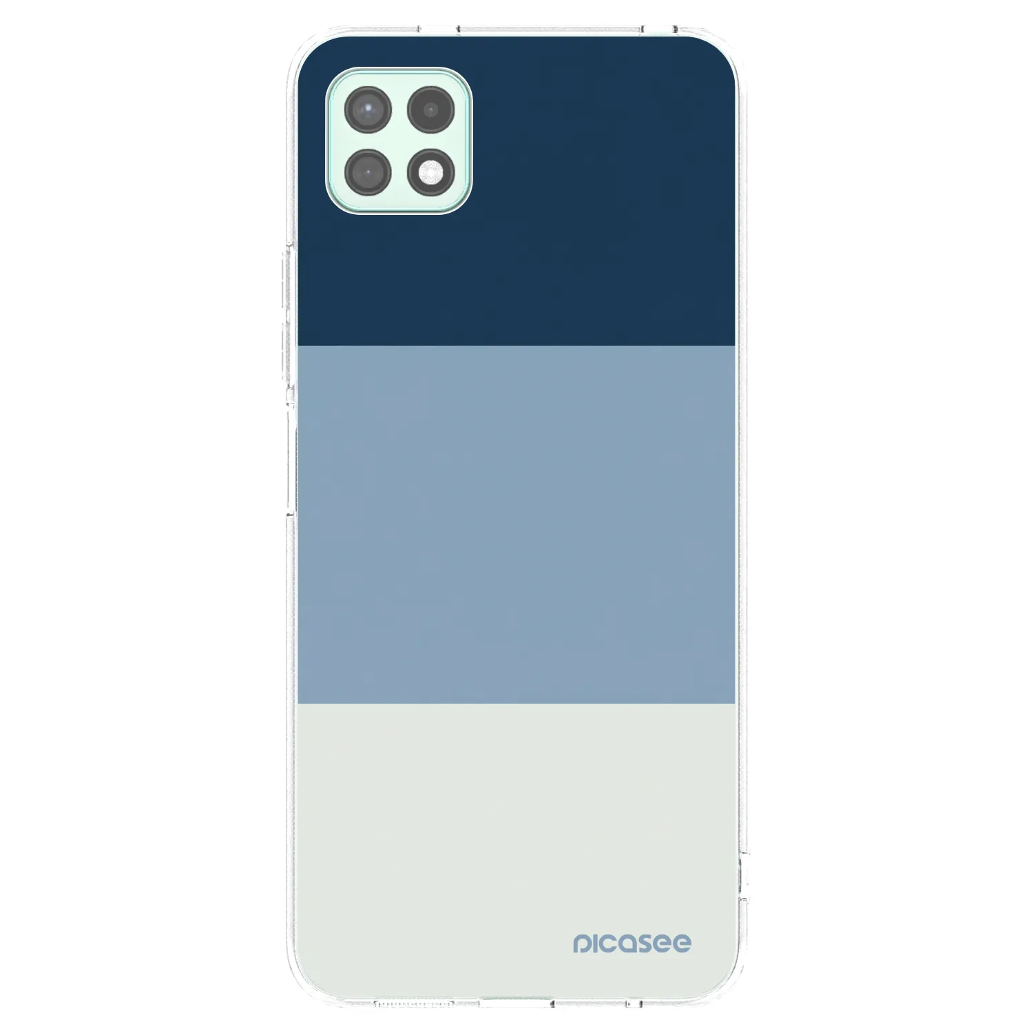 Picasee husă transparentă din silicon pentru Samsung Galaxy A22 A226B 5G - Coastal Blue