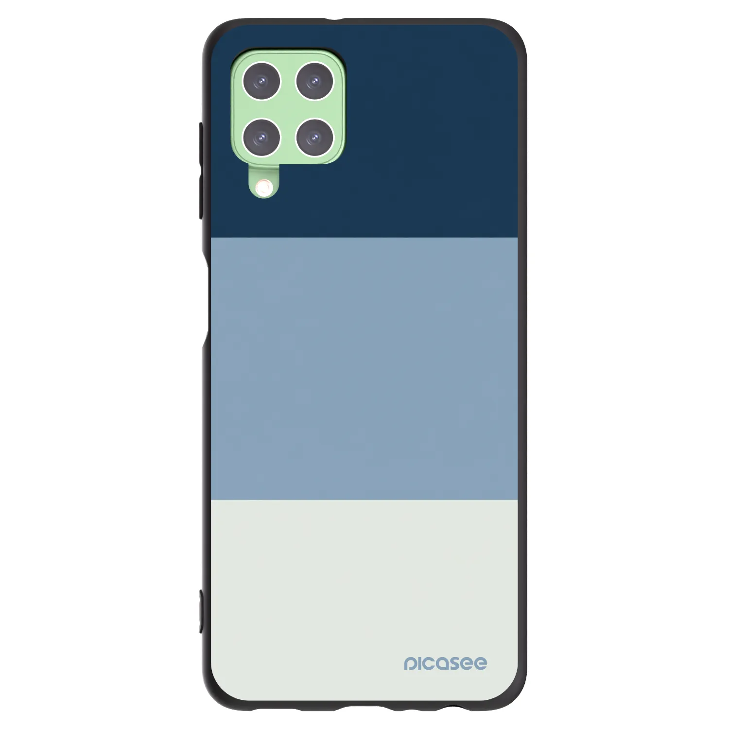 Picasee husă neagră din silicon pentru Samsung Galaxy A22 A225F 4G - Coastal Blue