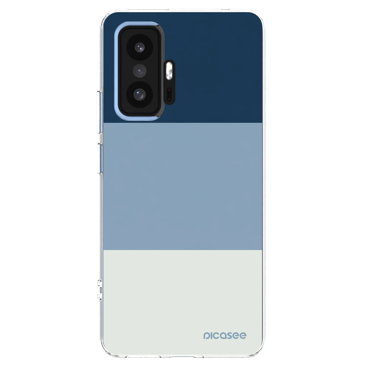 Picasee husă transparentă din silicon pentru Xiaomi 11T Pro - Coastal Blue