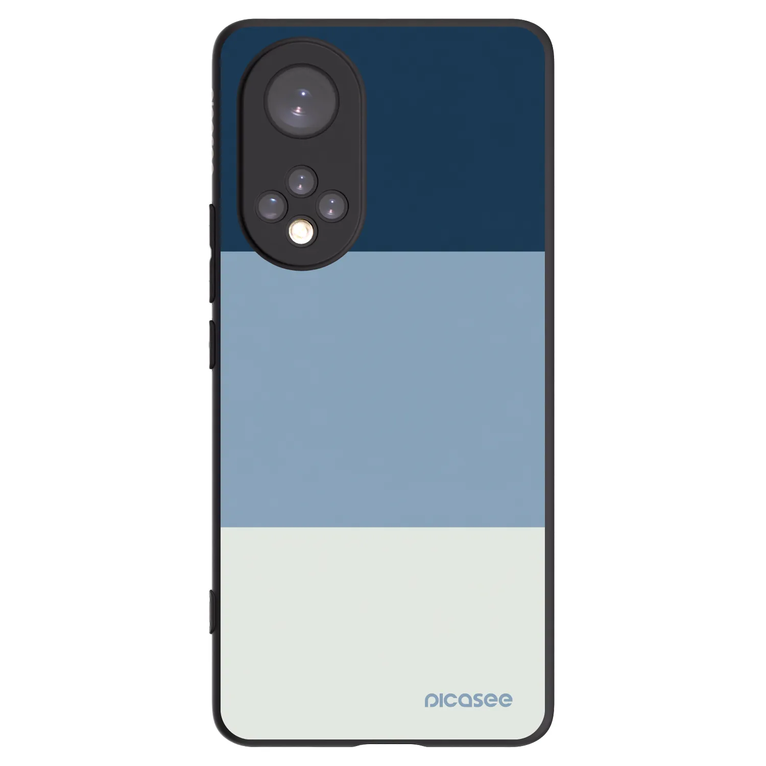 Picasee husă neagră din silicon pentru Honor 50 5G - Coastal Blue