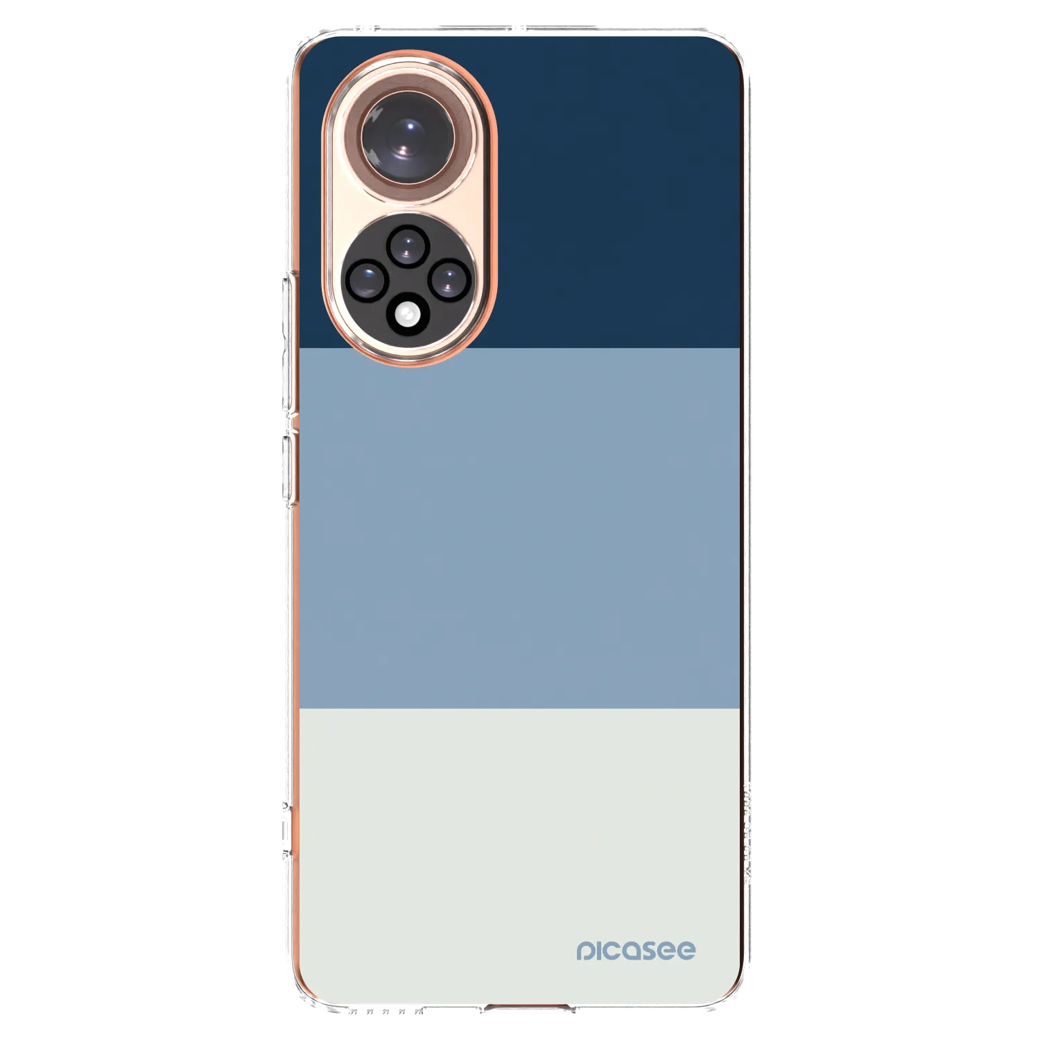 Picasee husă transparentă din silicon pentru Honor 50 5G - Coastal Blue