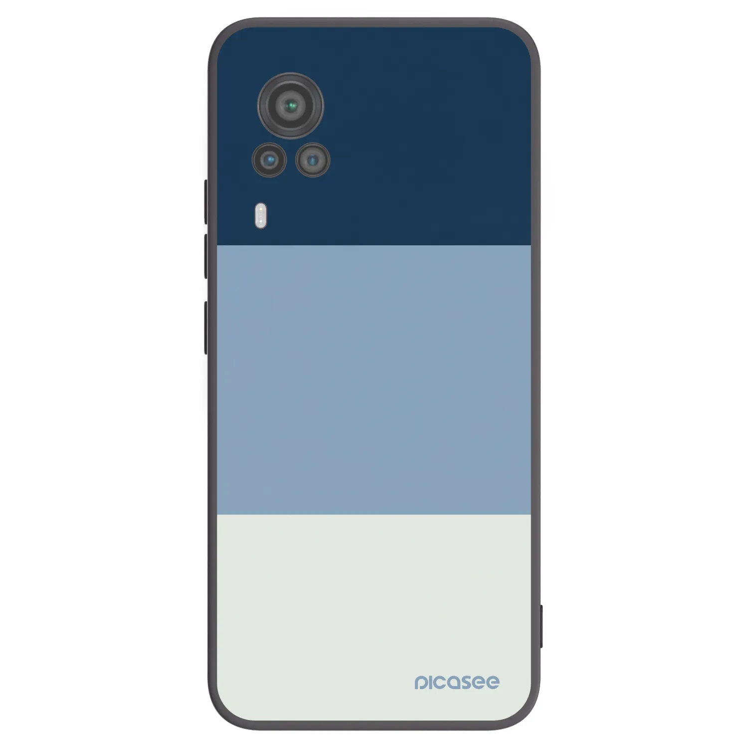Picasee husă neagră din silicon pentru Vivo X60 Pro 5G - Coastal Blue