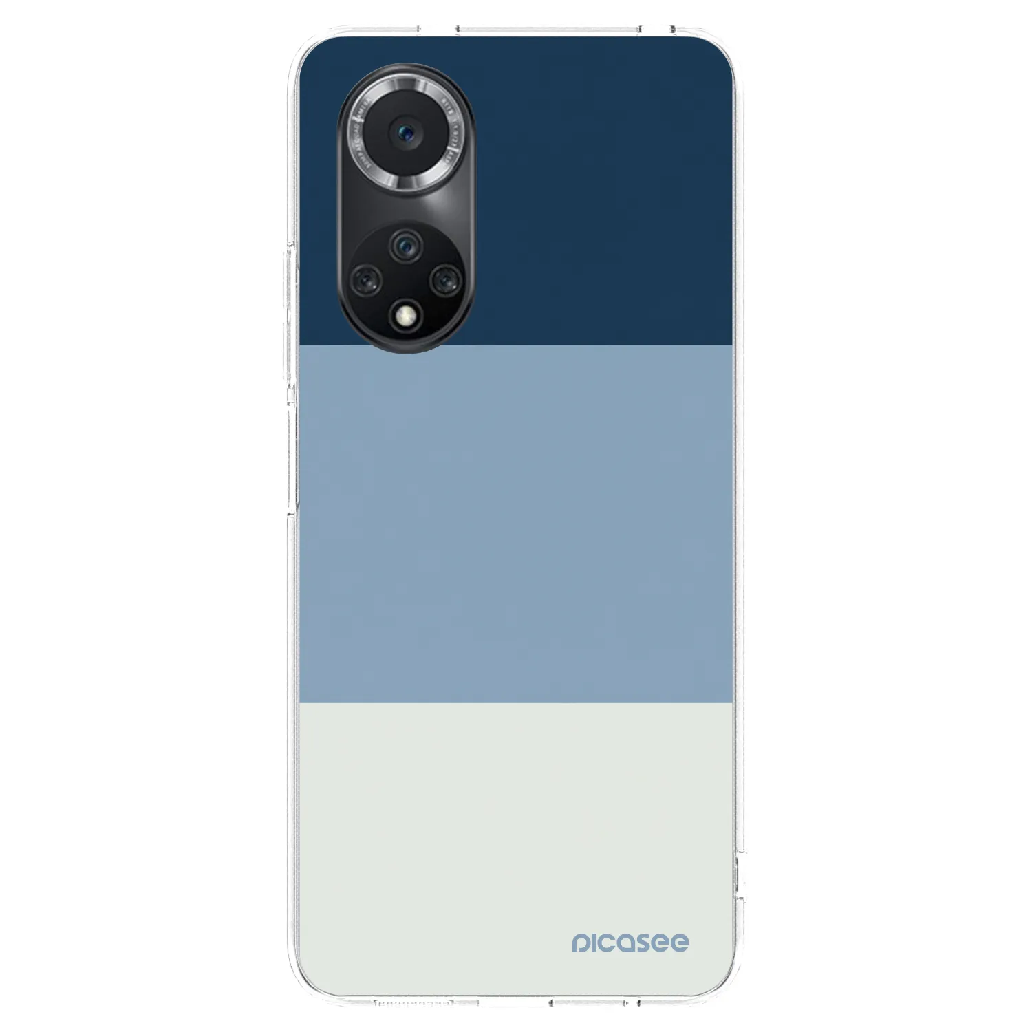 Picasee husă transparentă din silicon pentru Huawei Nova 9 SE - Coastal Blue
