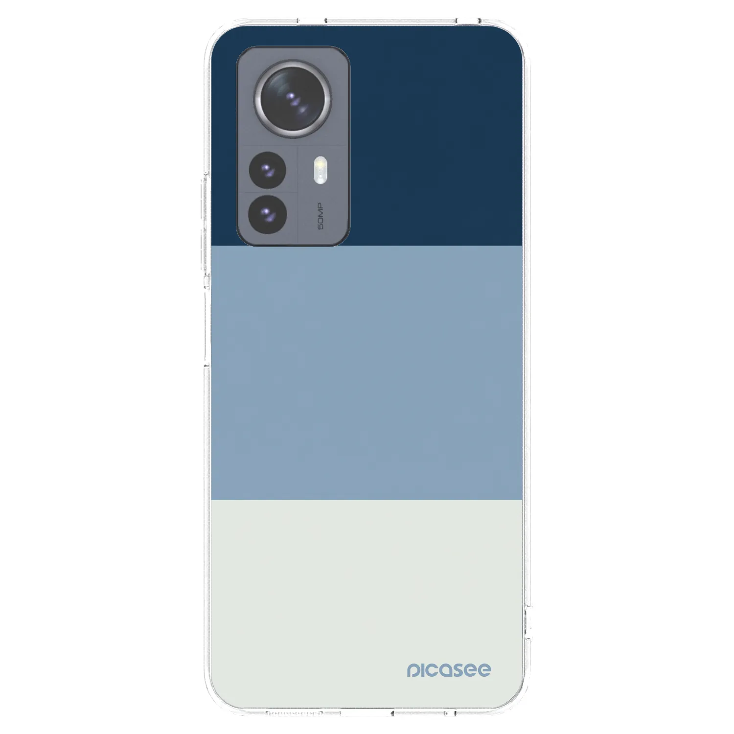 Picasee husă transparentă din silicon pentru Xiaomi 12 Pro - Coastal Blue