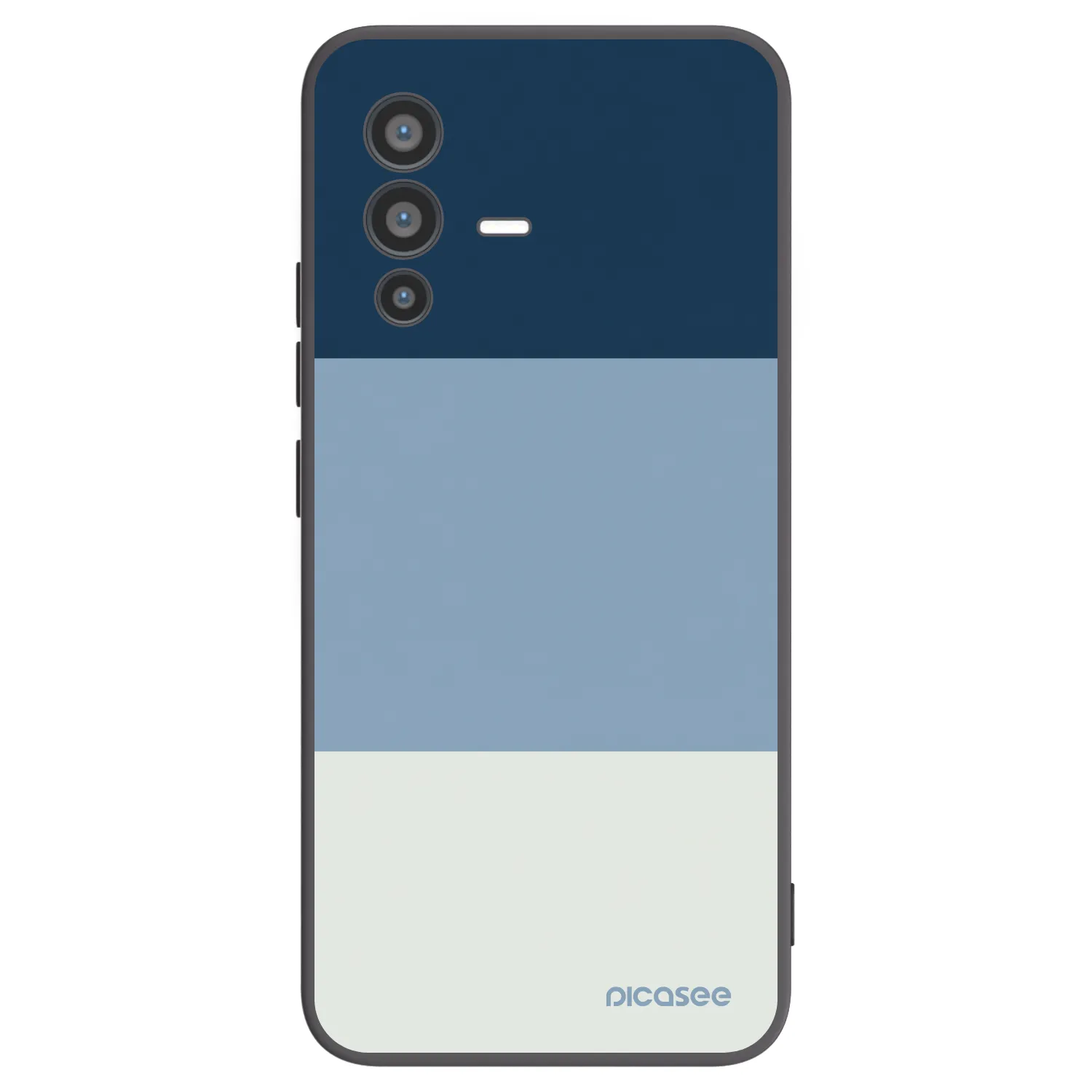 Picasee husă neagră din silicon pentru Vivo V23 5G - Coastal Blue