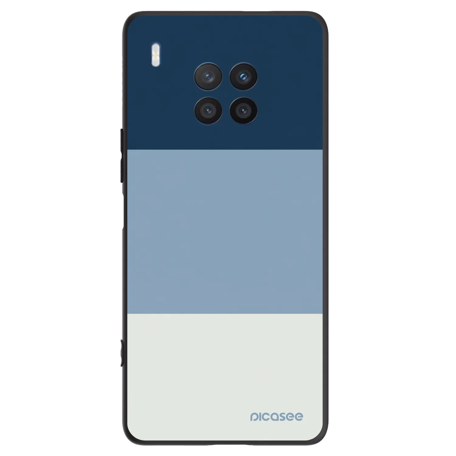 Picasee husă neagră din silicon pentru Honor 50 Lite - Coastal Blue