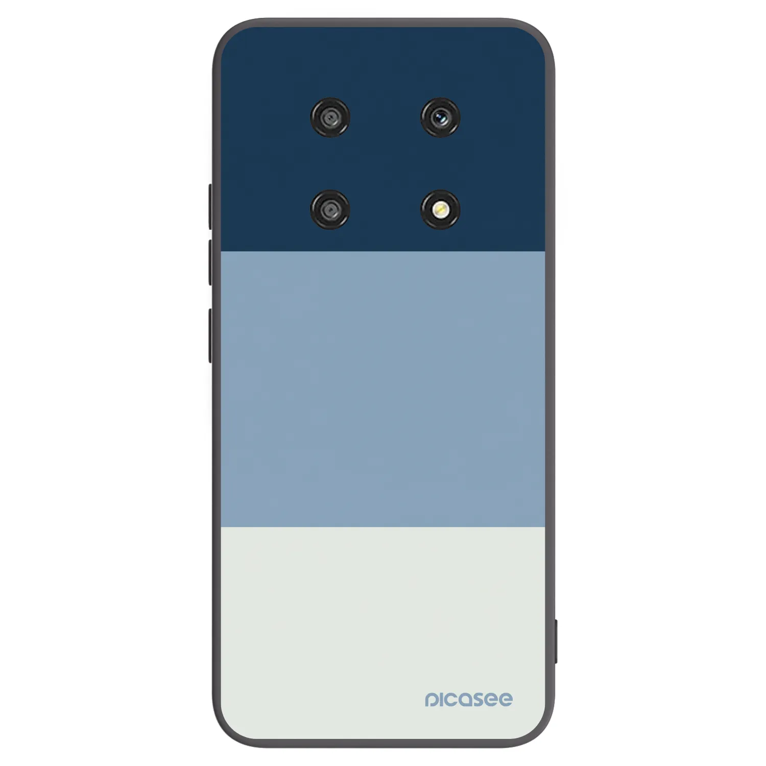 Picasee husă neagră din silicon pentru Honor Magic4 Lite 5G - Coastal Blue