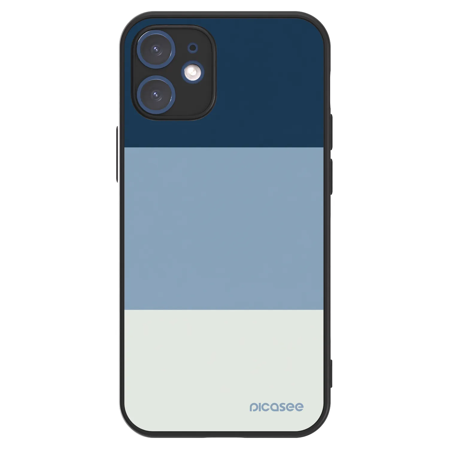 Picasee ULTIMATE CASE MagSafe pentru Apple iPhone 12 mini - Coastal Blue