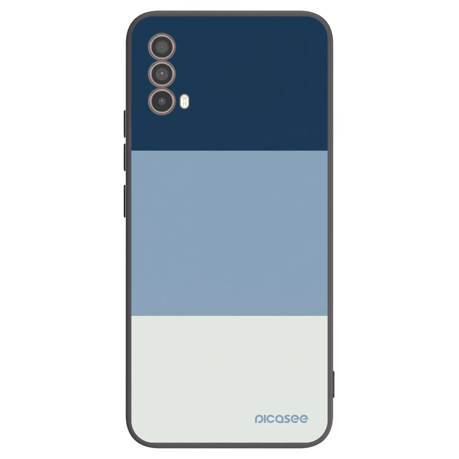Picasee husă neagră din silicon pentru Motorola Moto E40 - Coastal Blue