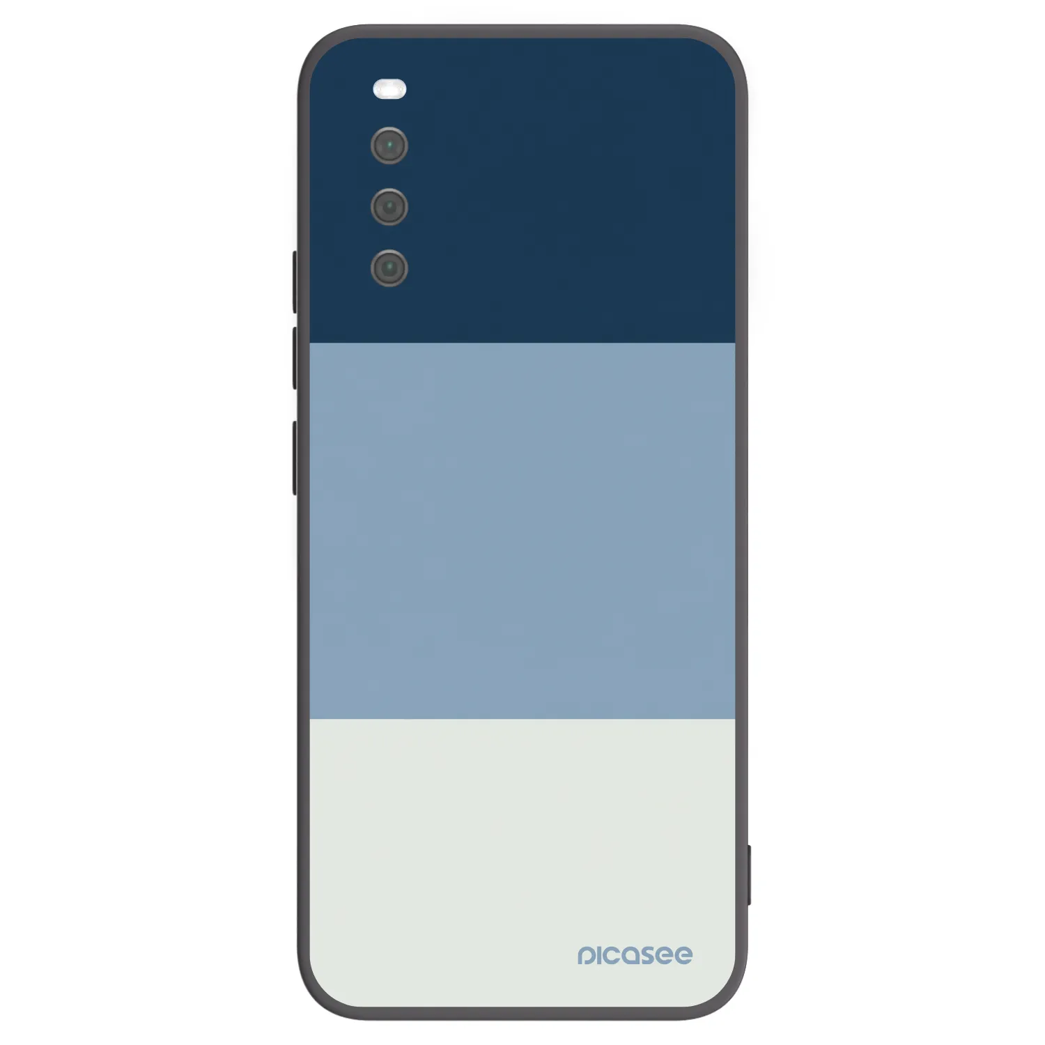 Picasee husă neagră din silicon pentru Sony Xperia 10 III - Coastal Blue