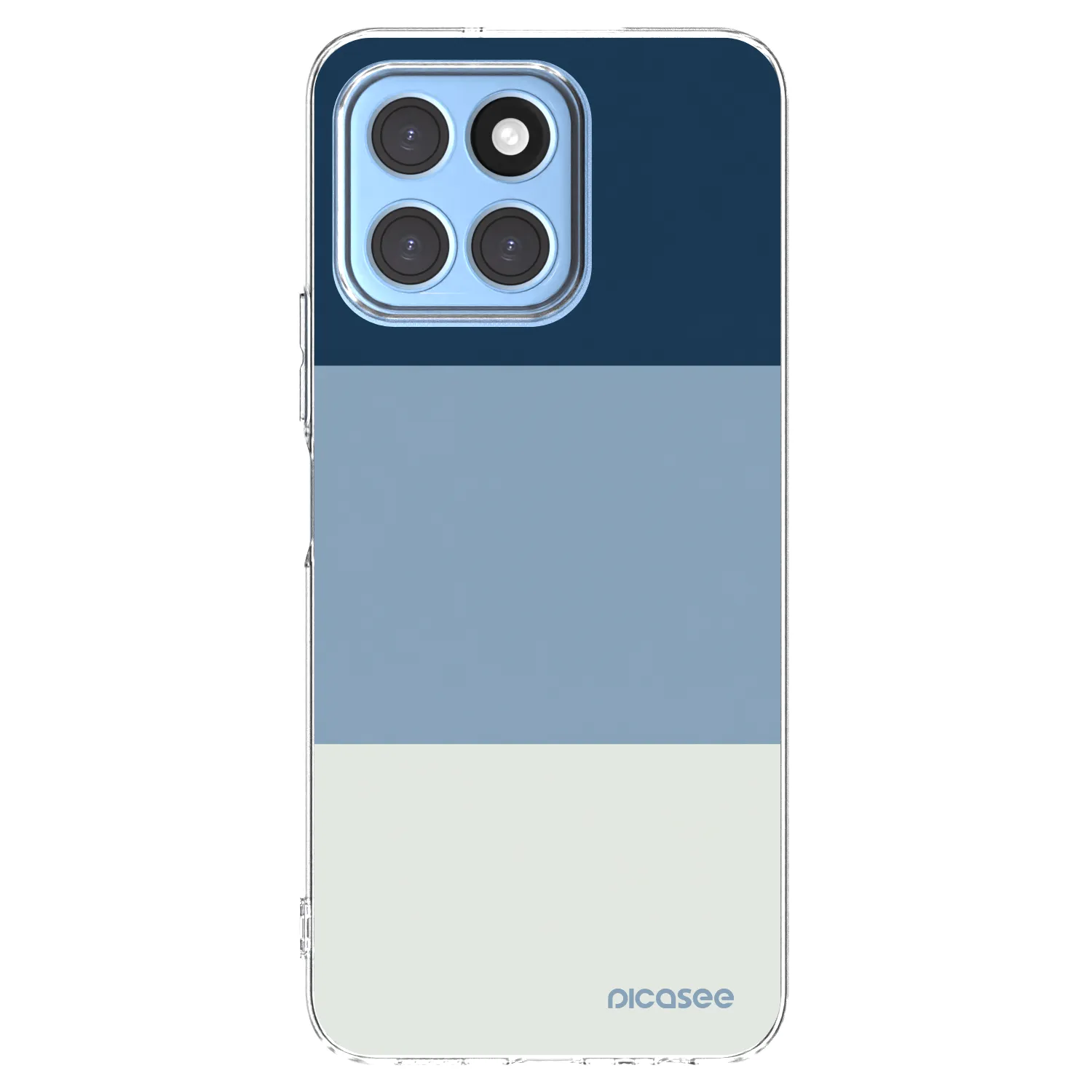Picasee husă transparentă din silicon pentru Honor X6 - Coastal Blue