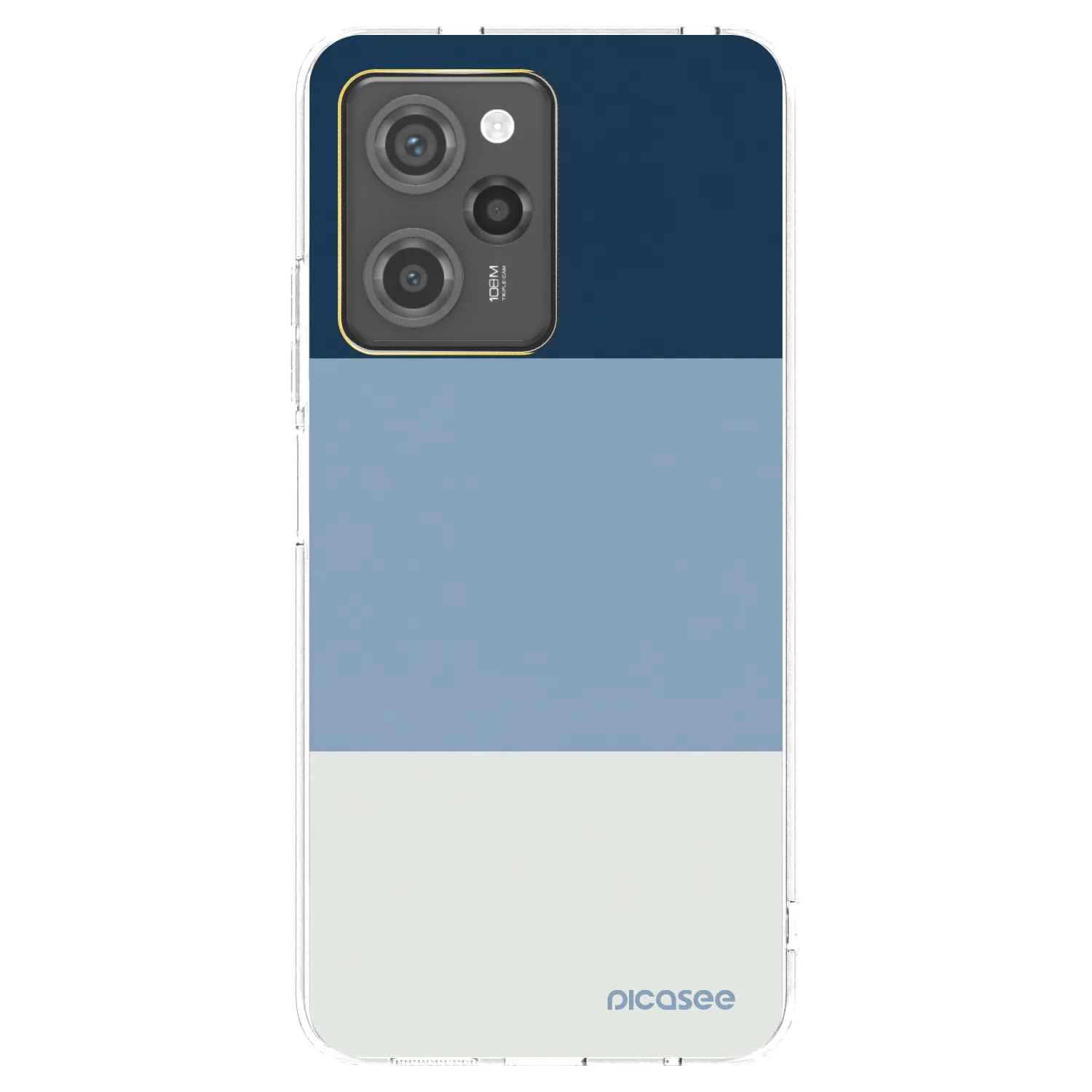 Picasee husă neagră din silicon pentru Xiaomi Poco X5 Pro - Coastal Blue