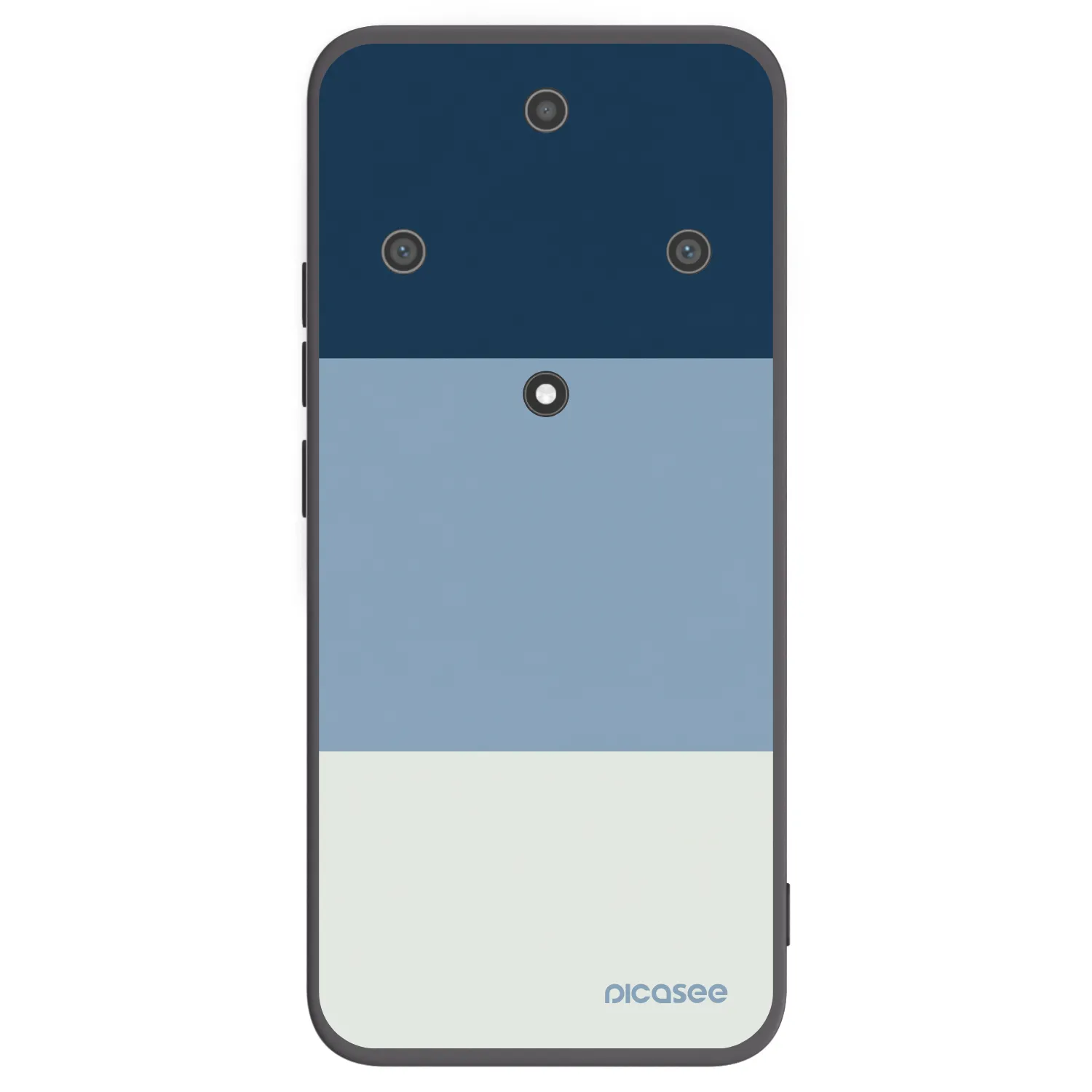 Picasee husă neagră din silicon pentru Honor Magic5 Lite 5G - Coastal Blue