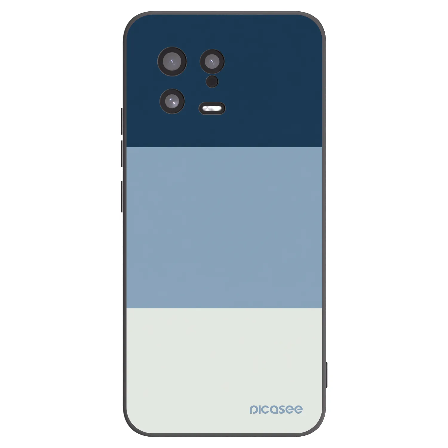 Picasee husă neagră din silicon pentru Xiaomi 13 - Coastal Blue