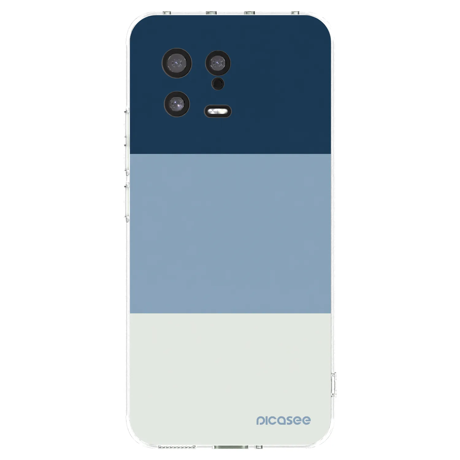 Picasee husă transparentă din silicon pentru Xiaomi 13 - Coastal Blue