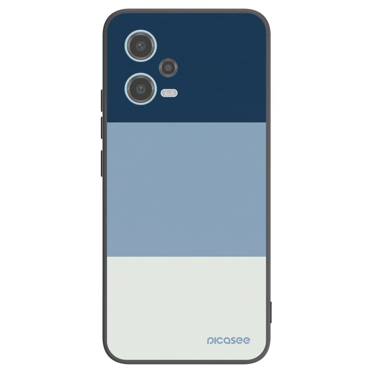 Picasee husă neagră din silicon pentru Xiaomi Redmi Note 12 5G - Coastal Blue