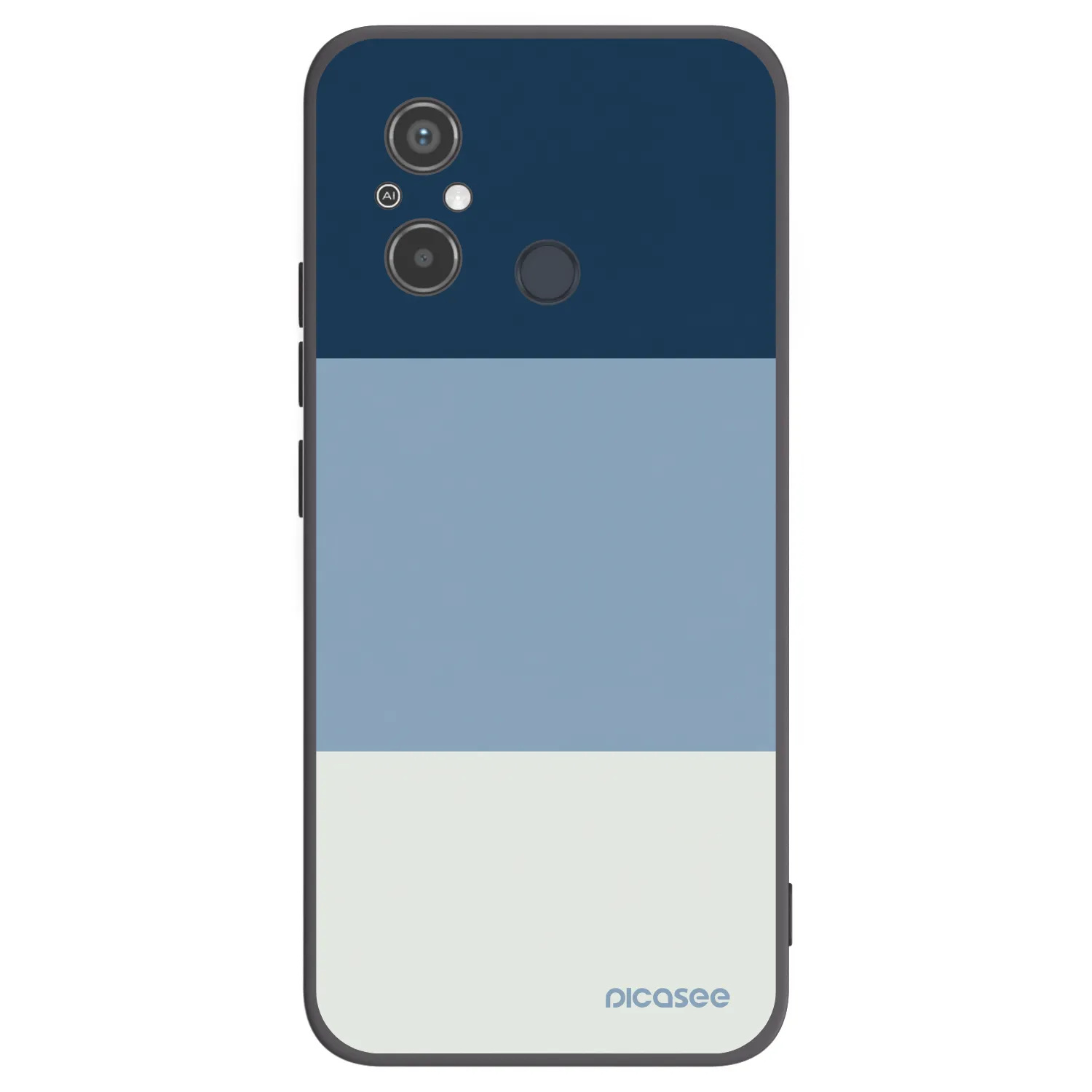 Picasee husă neagră din silicon pentru Xiaomi Redmi 12C - Coastal Blue