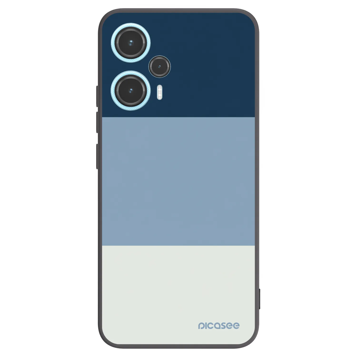 Picasee husă neagră din silicon pentru Xiaomi Poco F5 - Coastal Blue