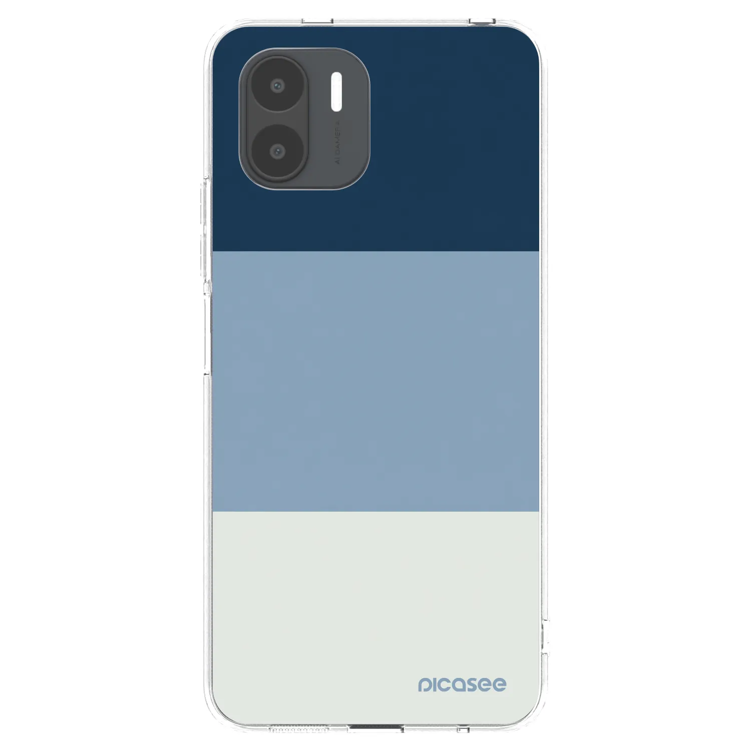 Picasee husă transparentă din silicon pentru Xiaomi Redmi A2 - Coastal Blue