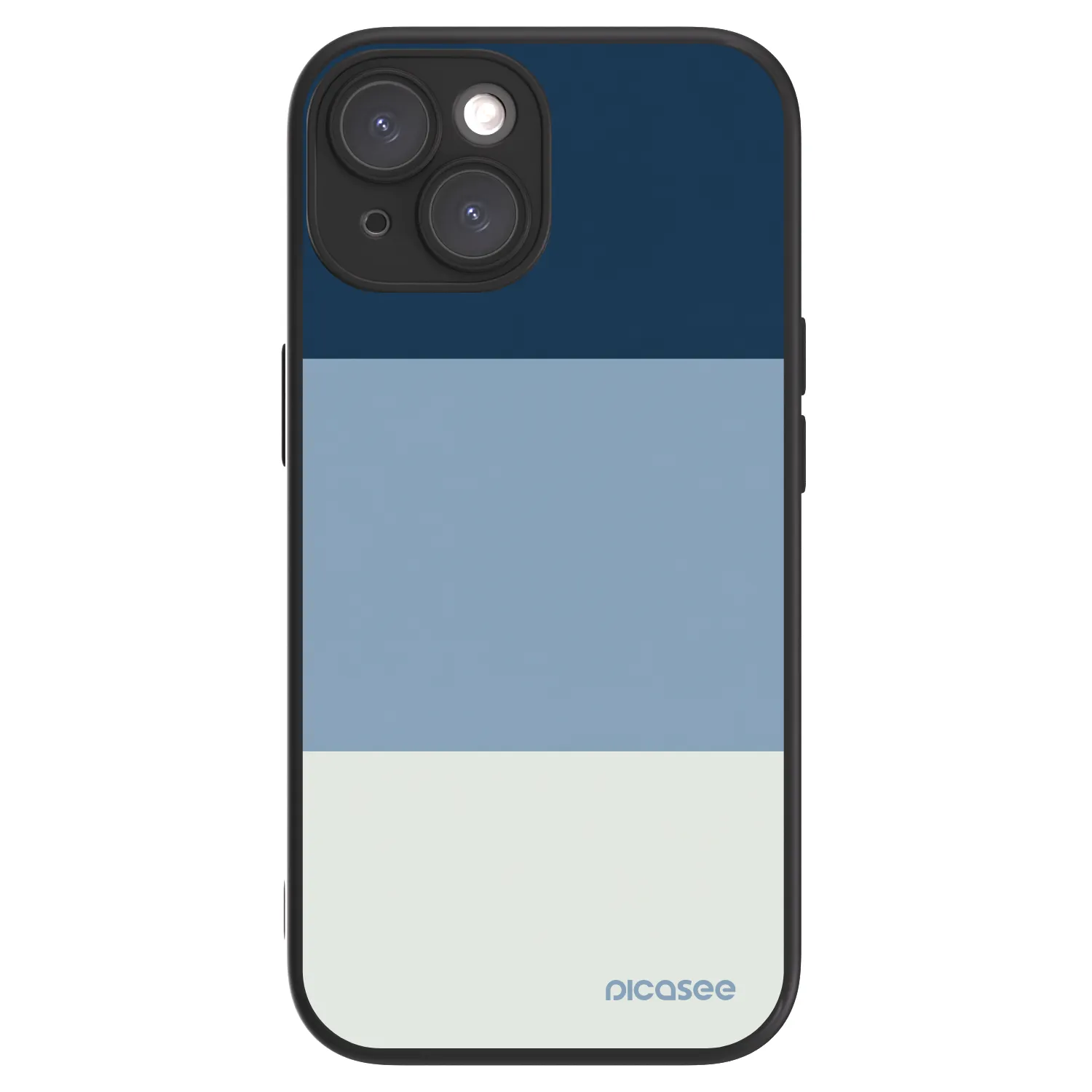 Picasee ULTIMATE CASE MagSafe pentru Apple iPhone 15 - Coastal Blue