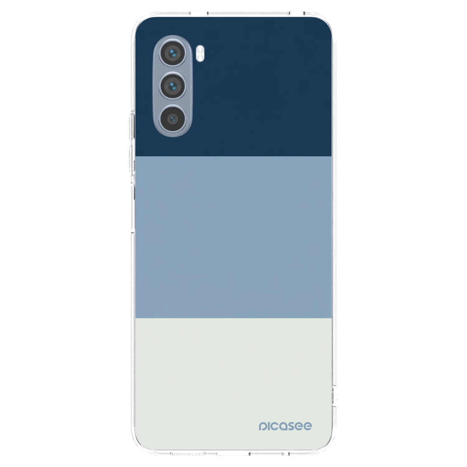 Picasee husă transparentă din silicon pentru Motorola Moto G62 - Coastal Blue