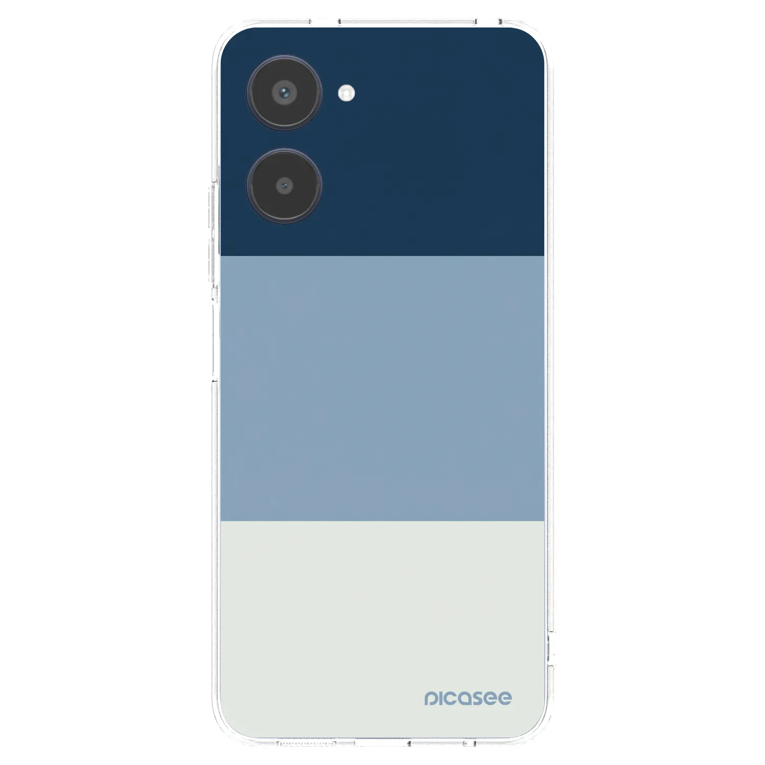 Picasee husă transparentă din silicon pentru Realme 10 4G - Coastal Blue