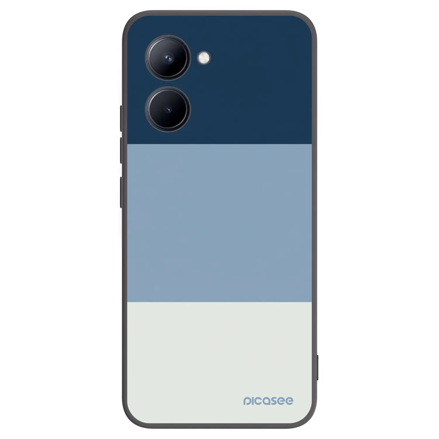 Picasee husă neagră din silicon pentru Realme C33 (2023) - Coastal Blue