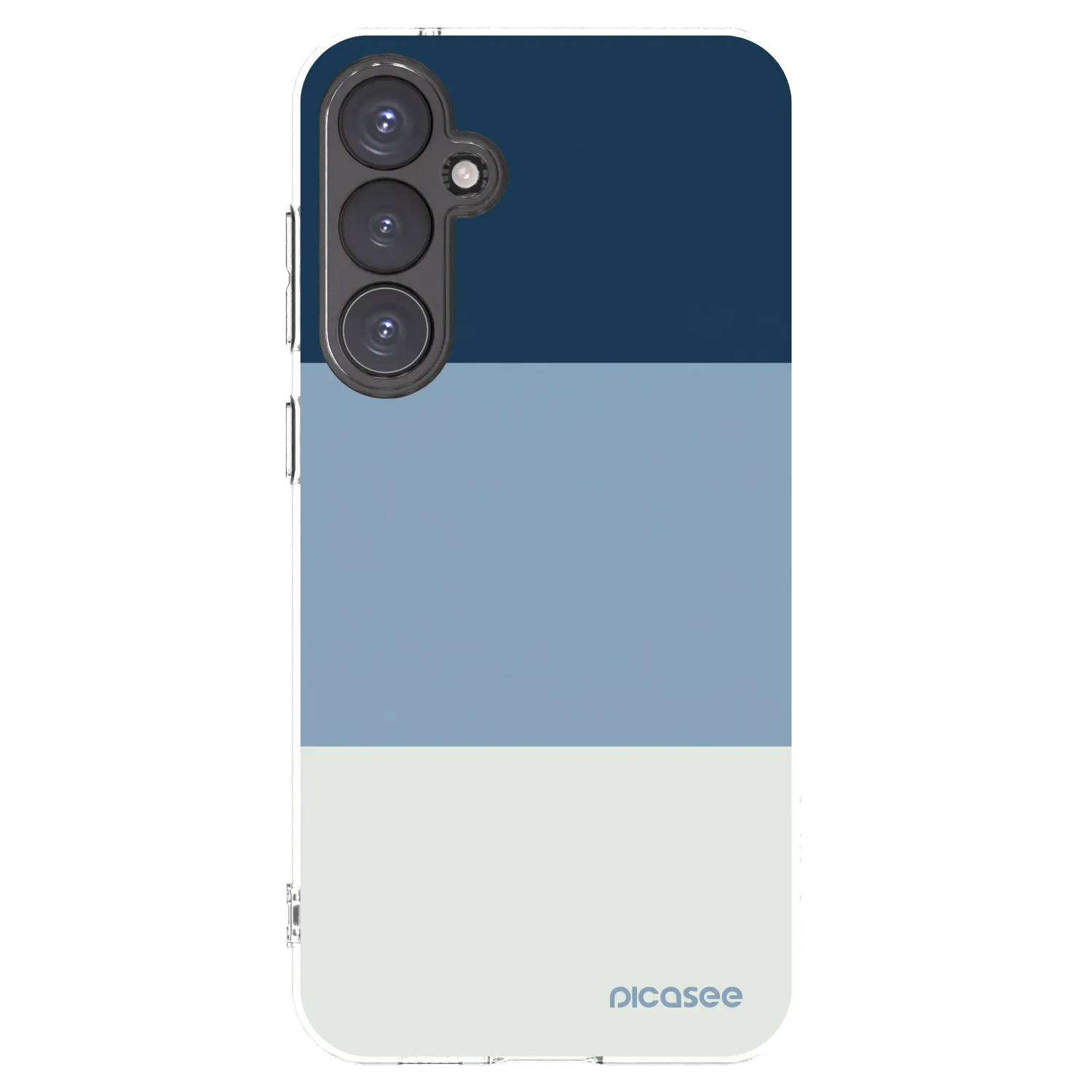 Picasee husă transparentă din silicon pentru Samsung Galaxy S23 FE S711B - Coastal Blue