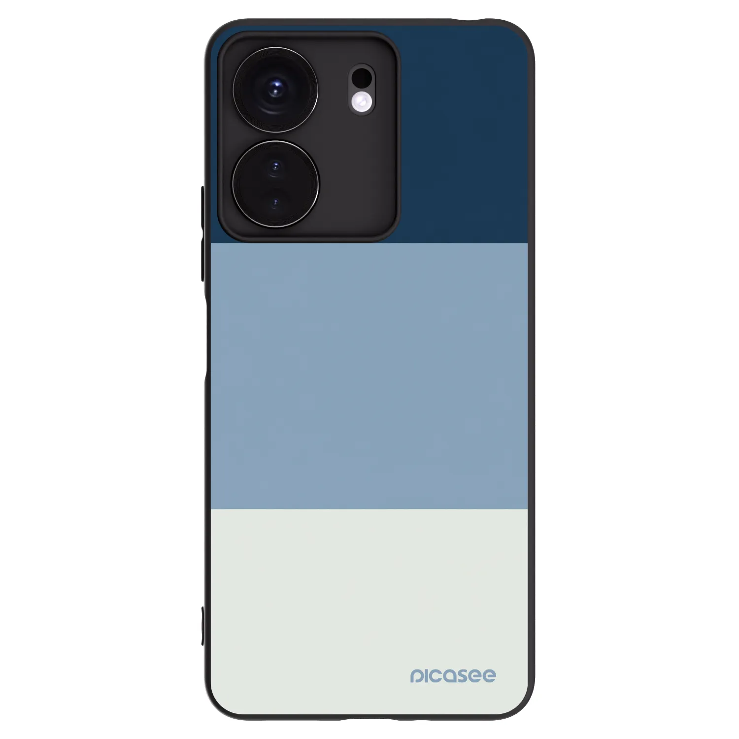 Picasee husă neagră din silicon pentru Xiaomi Redmi 13C 4G - Coastal Blue