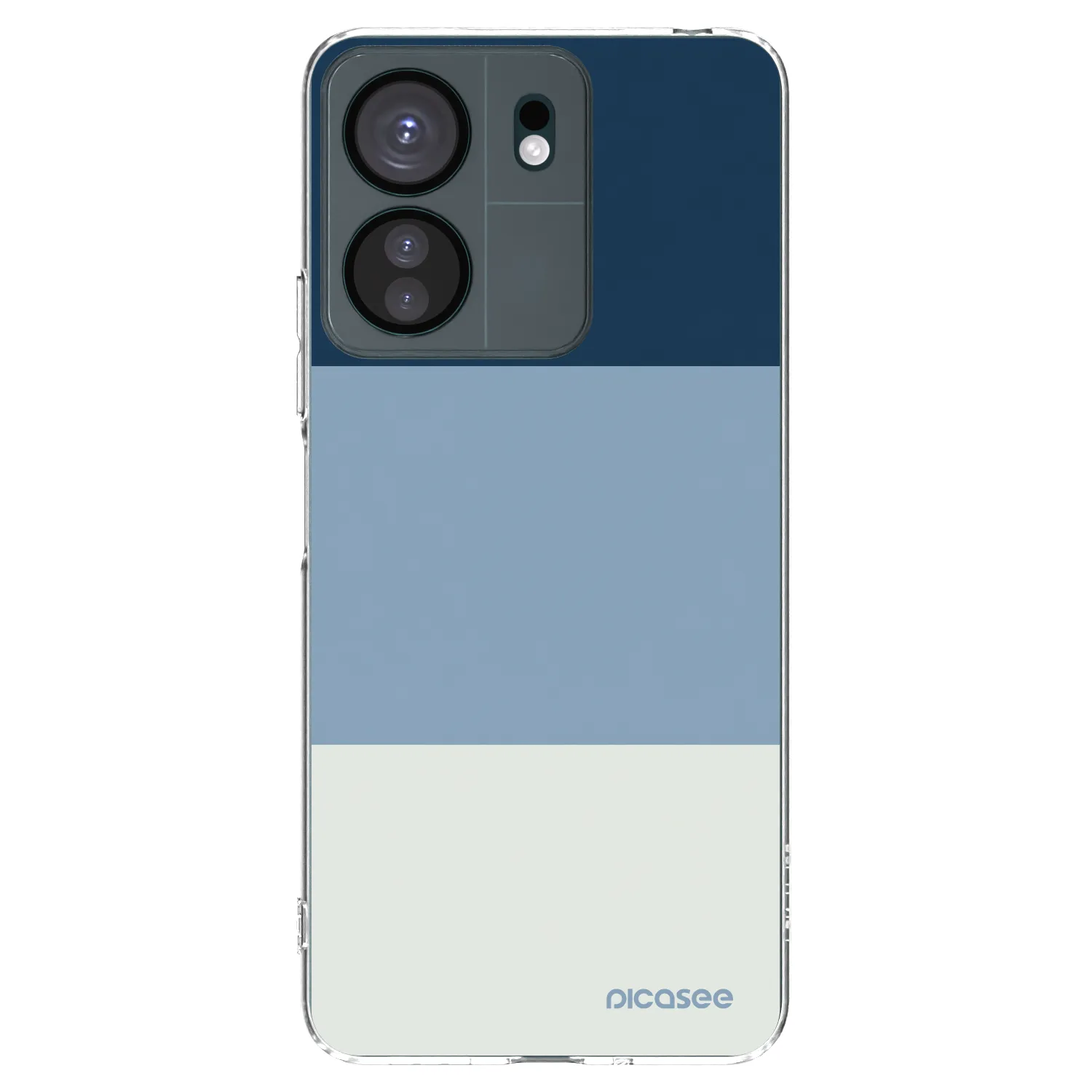 Picasee husă transparentă din silicon pentru Xiaomi Redmi 13C 4G - Coastal Blue