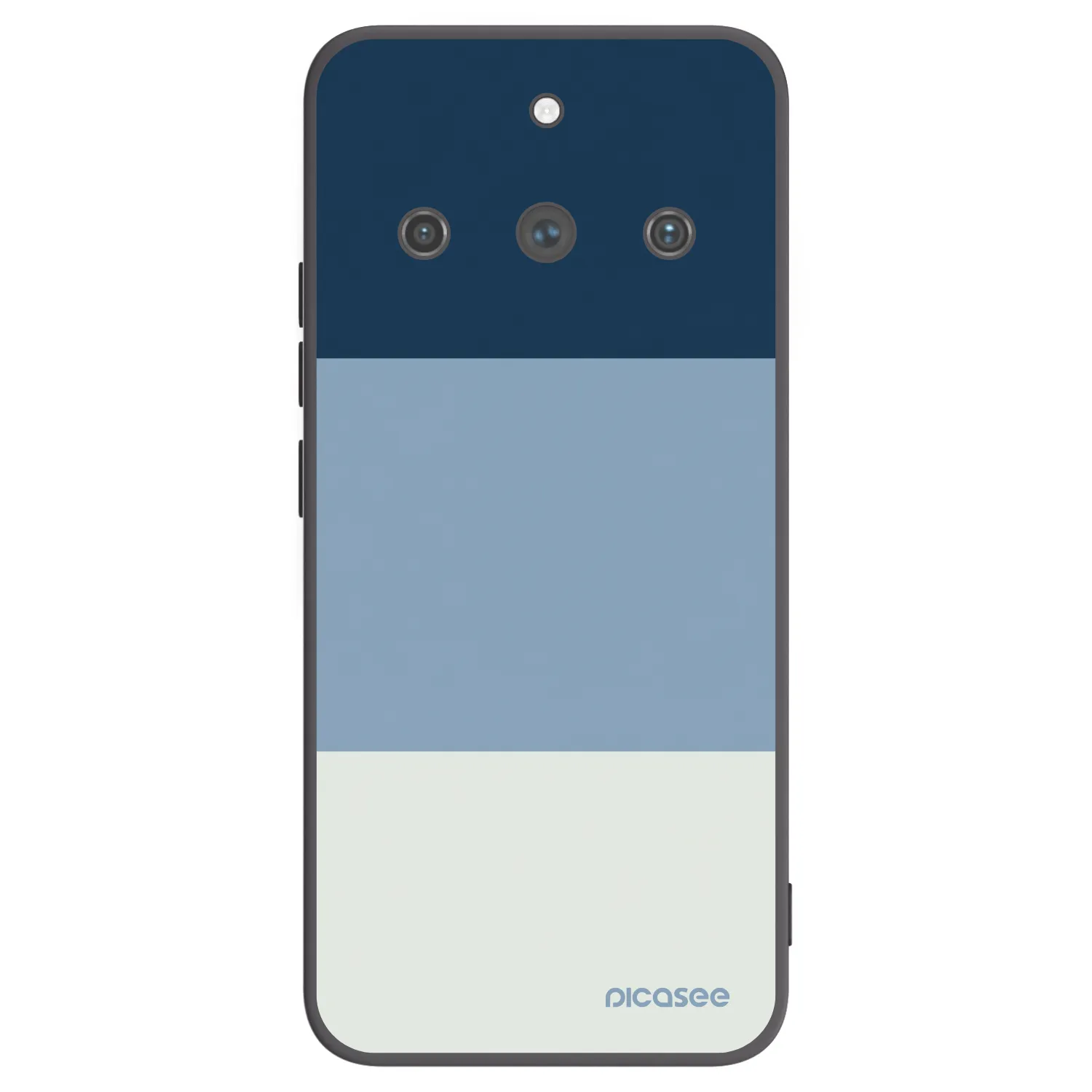 Picasee husă neagră din silicon pentru Realme 11 Pro+ - Coastal Blue