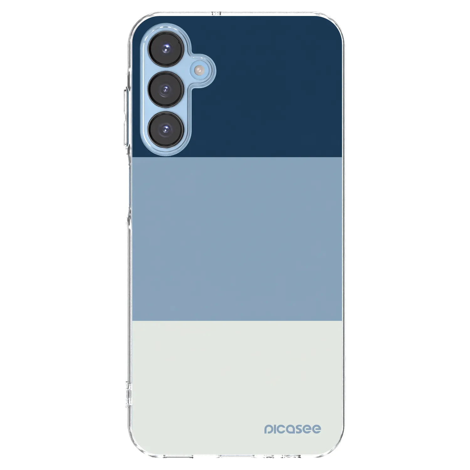Picasee husă transparentă din silicon pentru Samsung Galaxy A15 A156B 5G - Coastal Blue