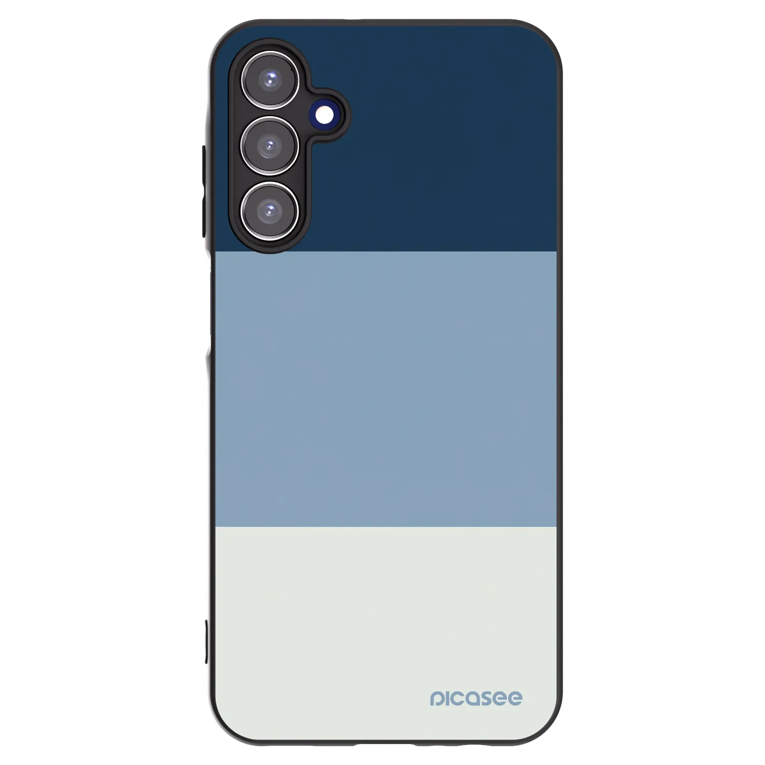 Picasee husă neagră din silicon pentru Samsung Galaxy A15 A155F 4G - Coastal Blue