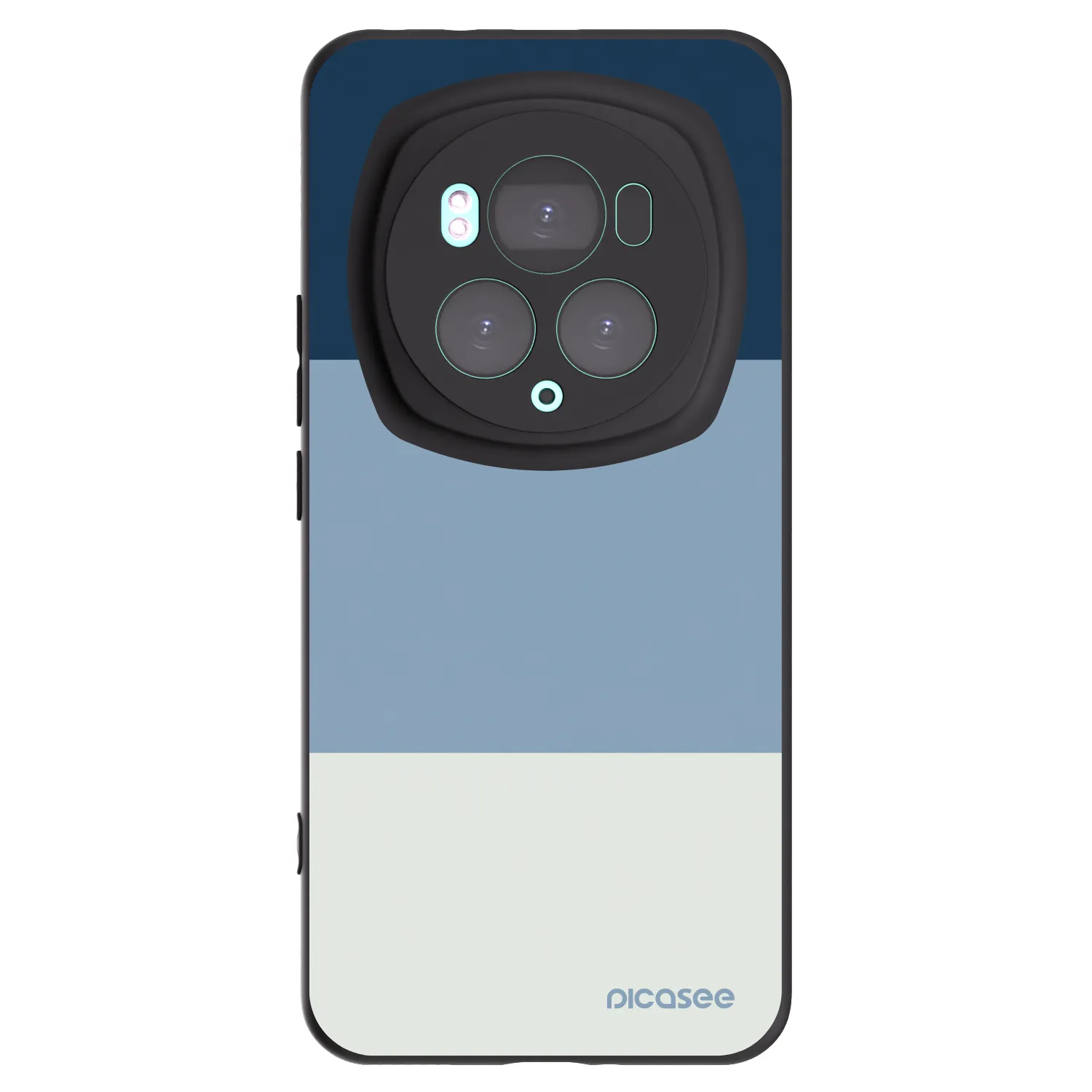 Picasee husă neagră din silicon pentru Honor Magic6 Pro - Coastal Blue