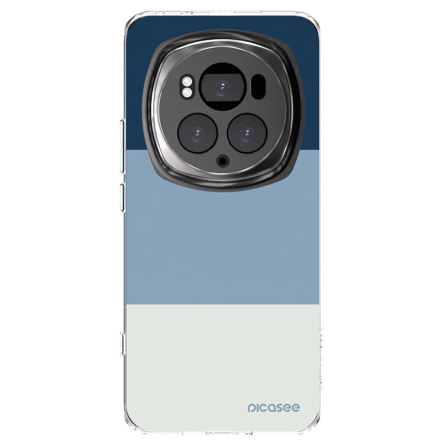 Picasee husă transparentă din silicon pentru Honor Magic6 Pro - Coastal Blue