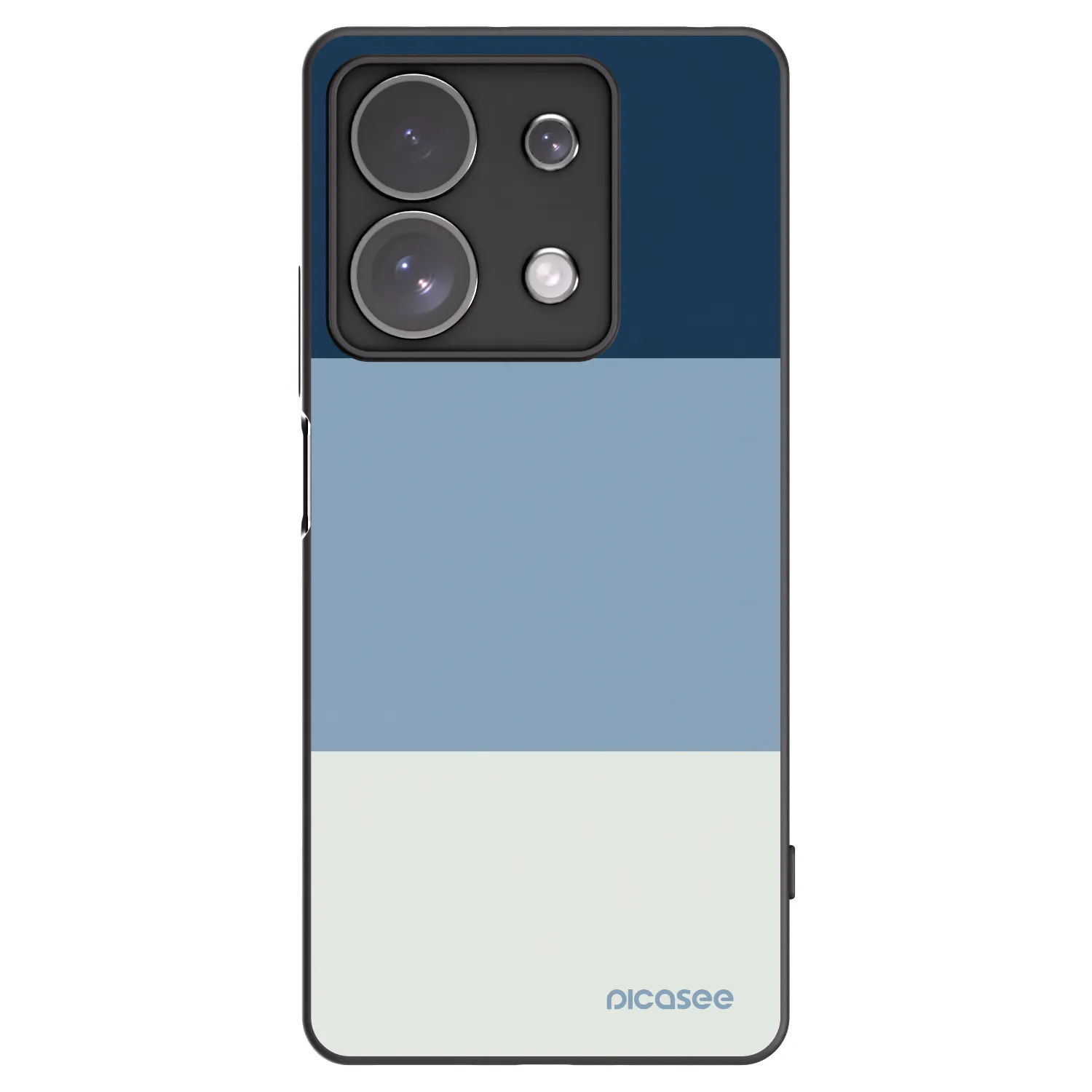 Picasee husă neagră din silicon pentru Xiaomi Redmi Note 13 Pro 4G - Coastal Blue