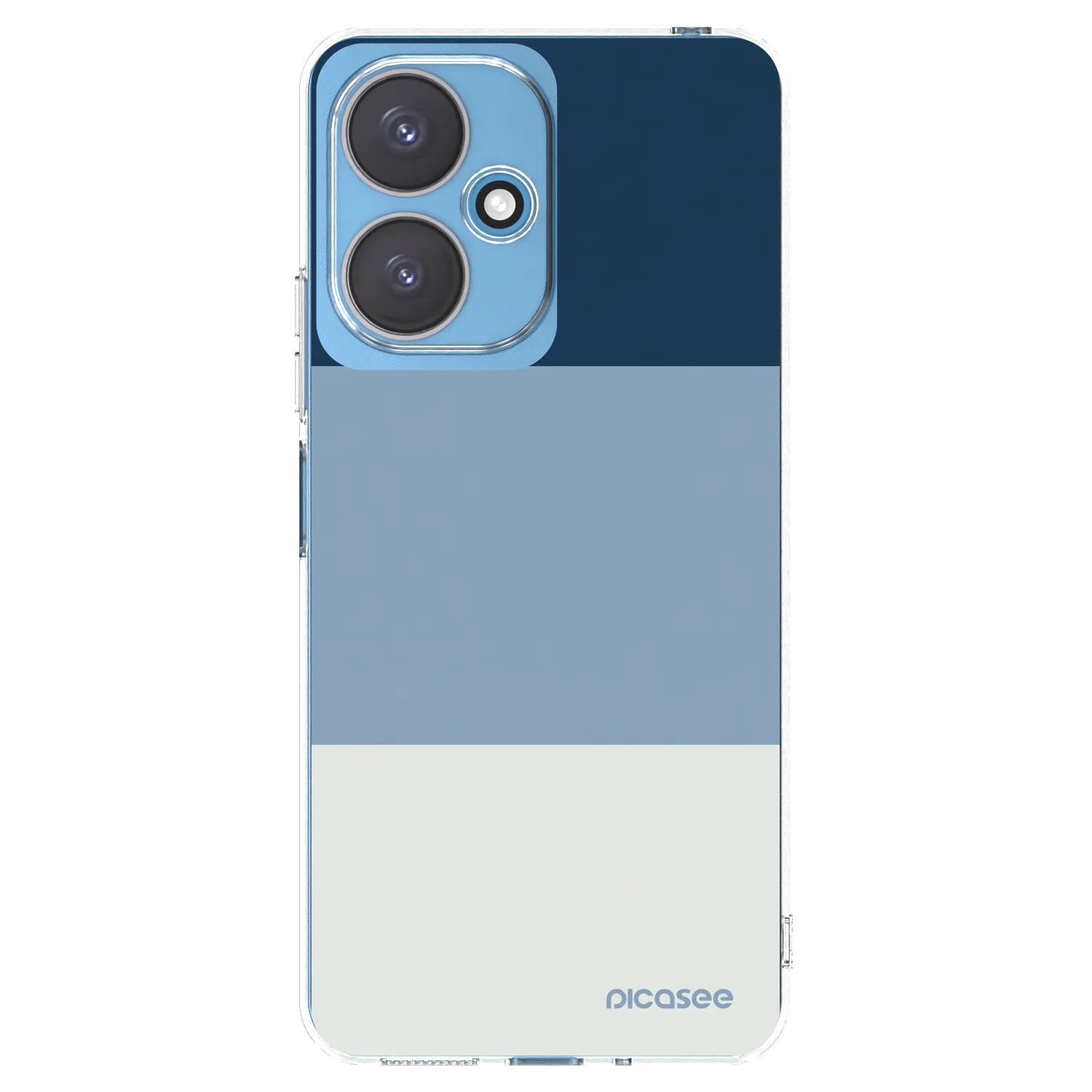 Picasee husă transparentă din silicon pentru Xiaomi Redmi 13C 5G - Coastal Blue