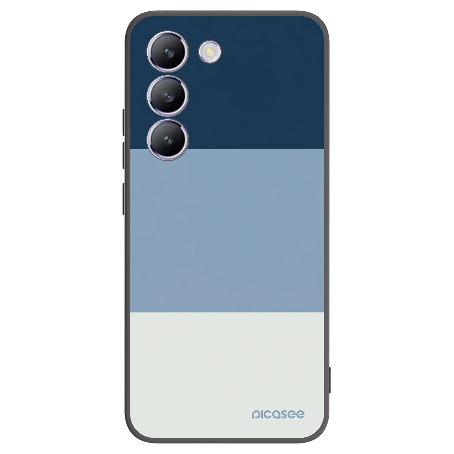 Picasee husă neagră din silicon pentru Vivo V40 SE 5G - Coastal Blue