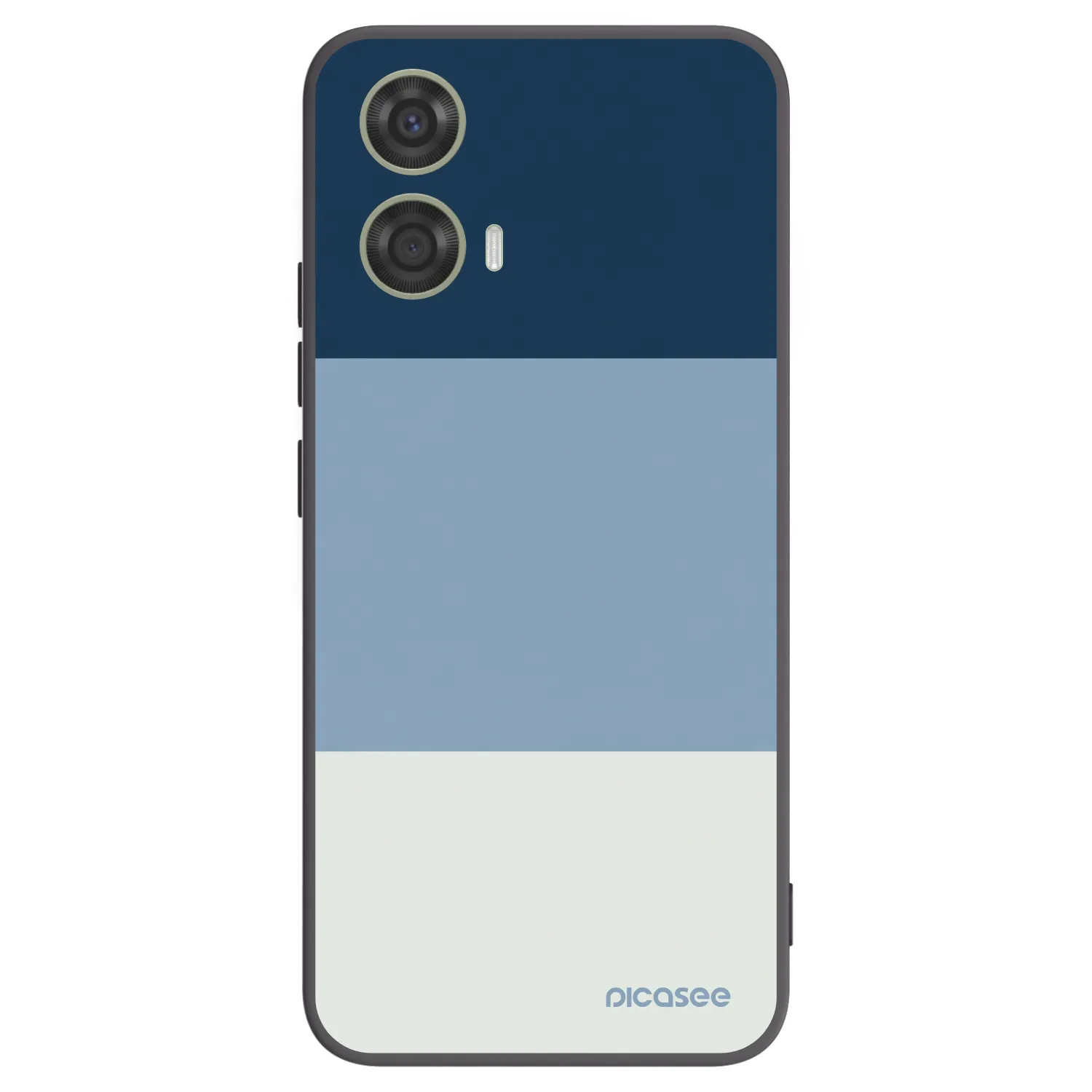 Picasee husă neagră din silicon pentru Motorola Moto G24 - Coastal Blue