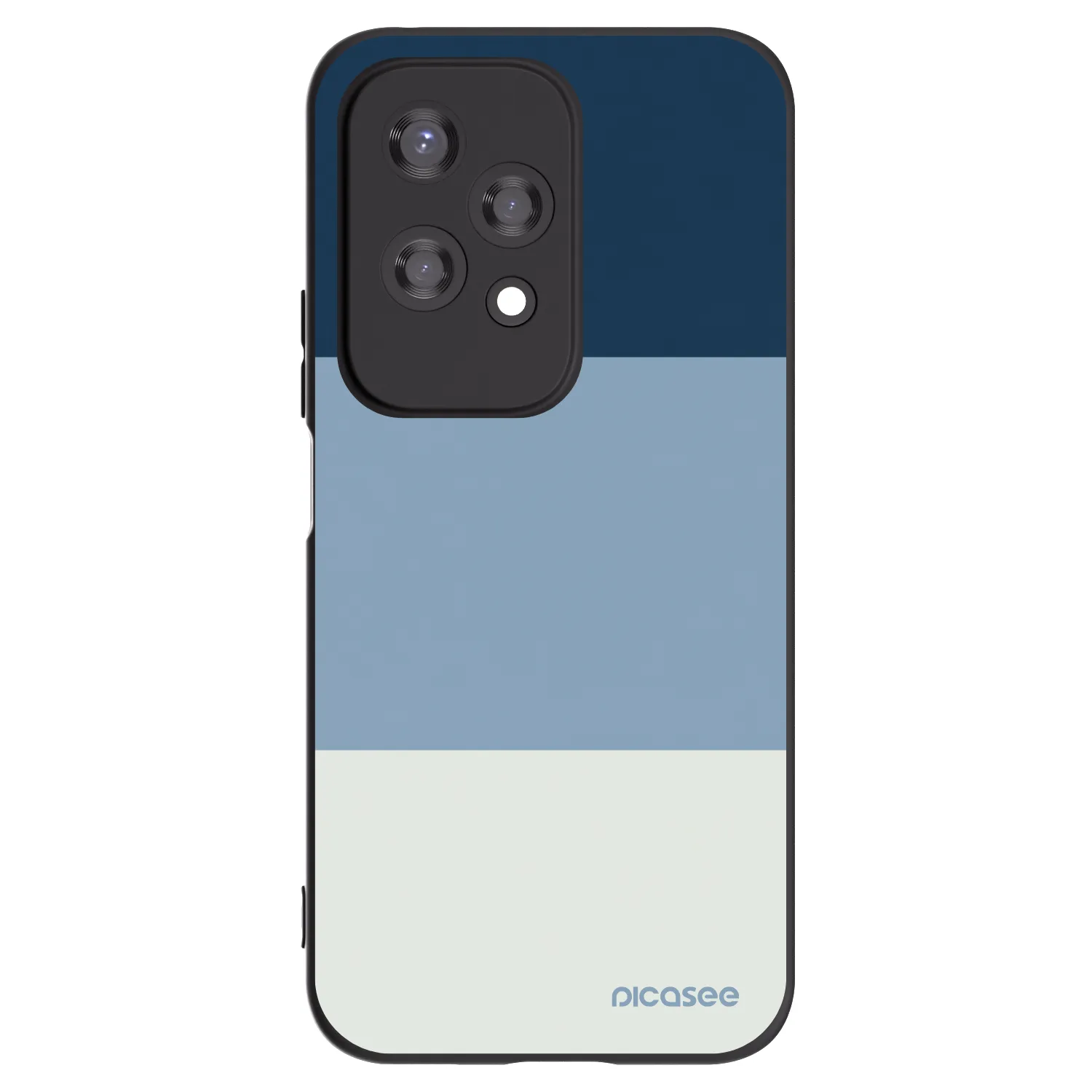 Picasee husă neagră din silicon pentru Honor 200 Lite - Coastal Blue