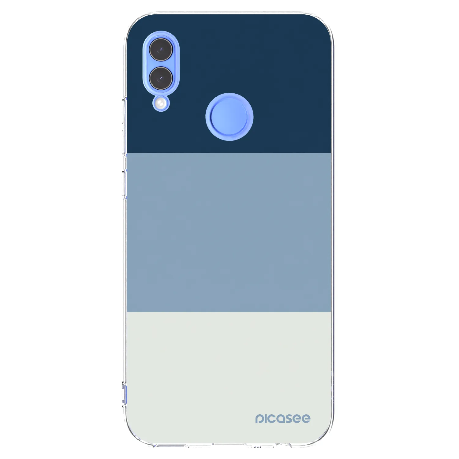 Picasee husă transparentă din silicon pentru Honor 10 Lite - Coastal Blue