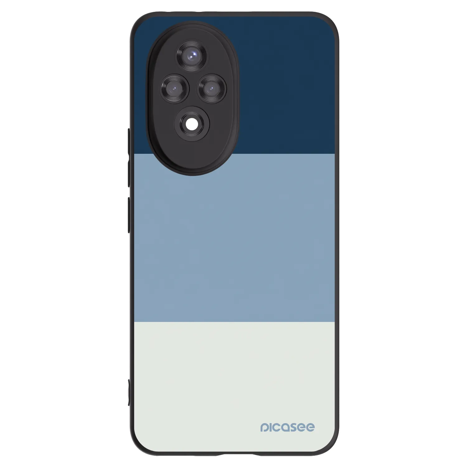 Picasee husă neagră din silicon pentru Honor 200 5G - Coastal Blue