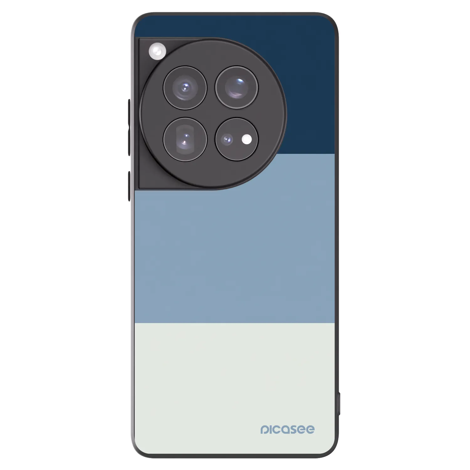 Picasee husă neagră din silicon pentru OnePlus 12 5G - Coastal Blue