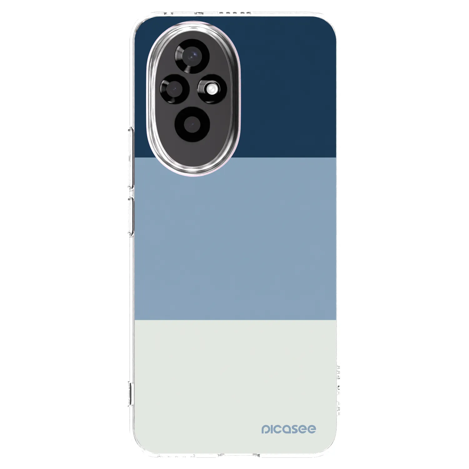 Picasee husă transparentă din silicon pentru Honor 200 Pro 5G - Coastal Blue