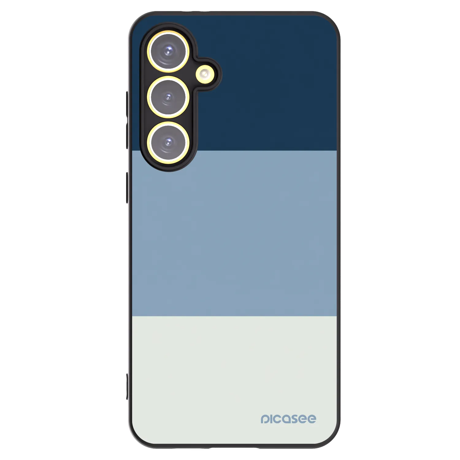 Picasee husă neagră din silicon pentru Samsung Galaxy S24 FE S721B - Coastal Blue