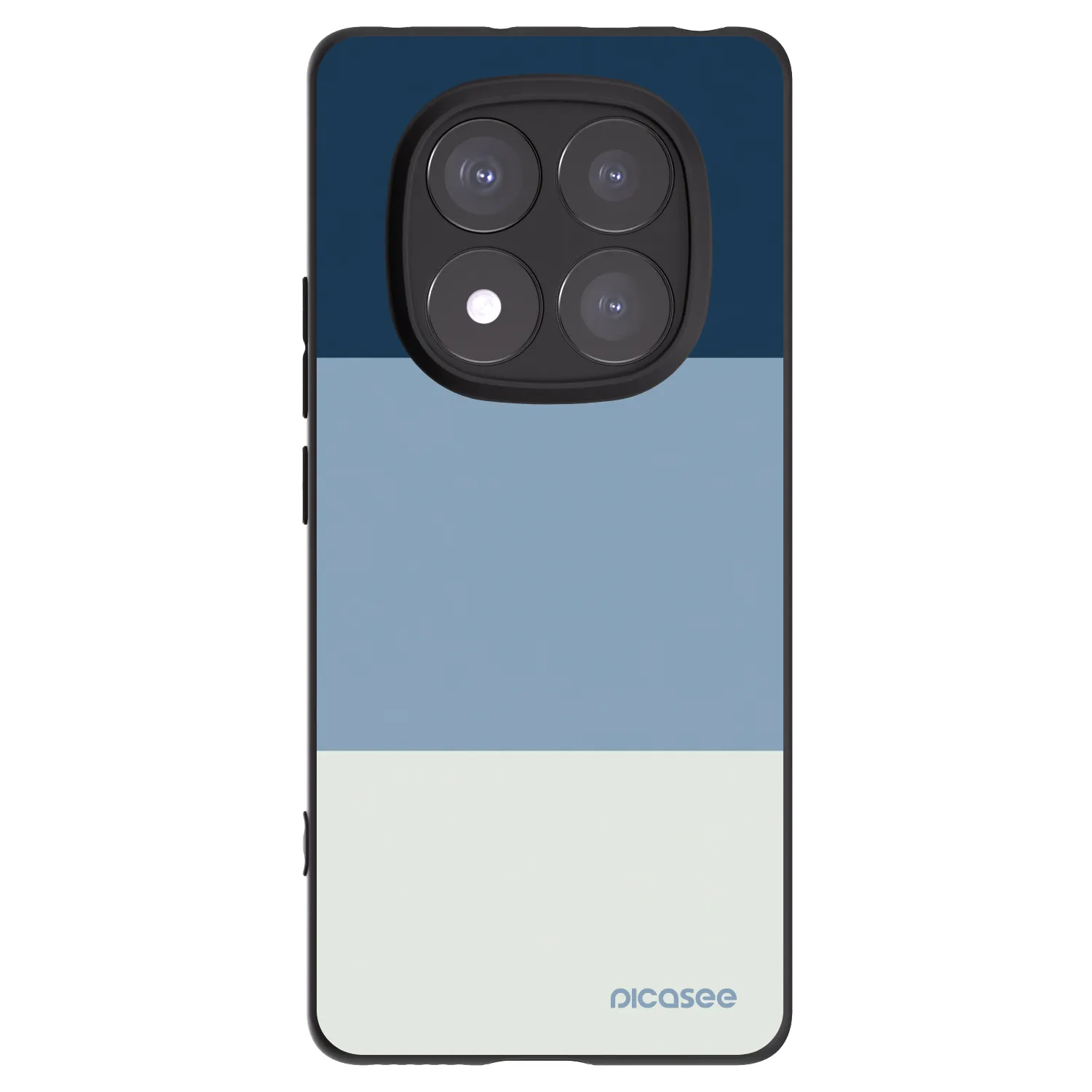 Picasee husă neagră din silicon pentru Xiaomi Redmi Note 14 Pro+ 5G - Coastal Blue