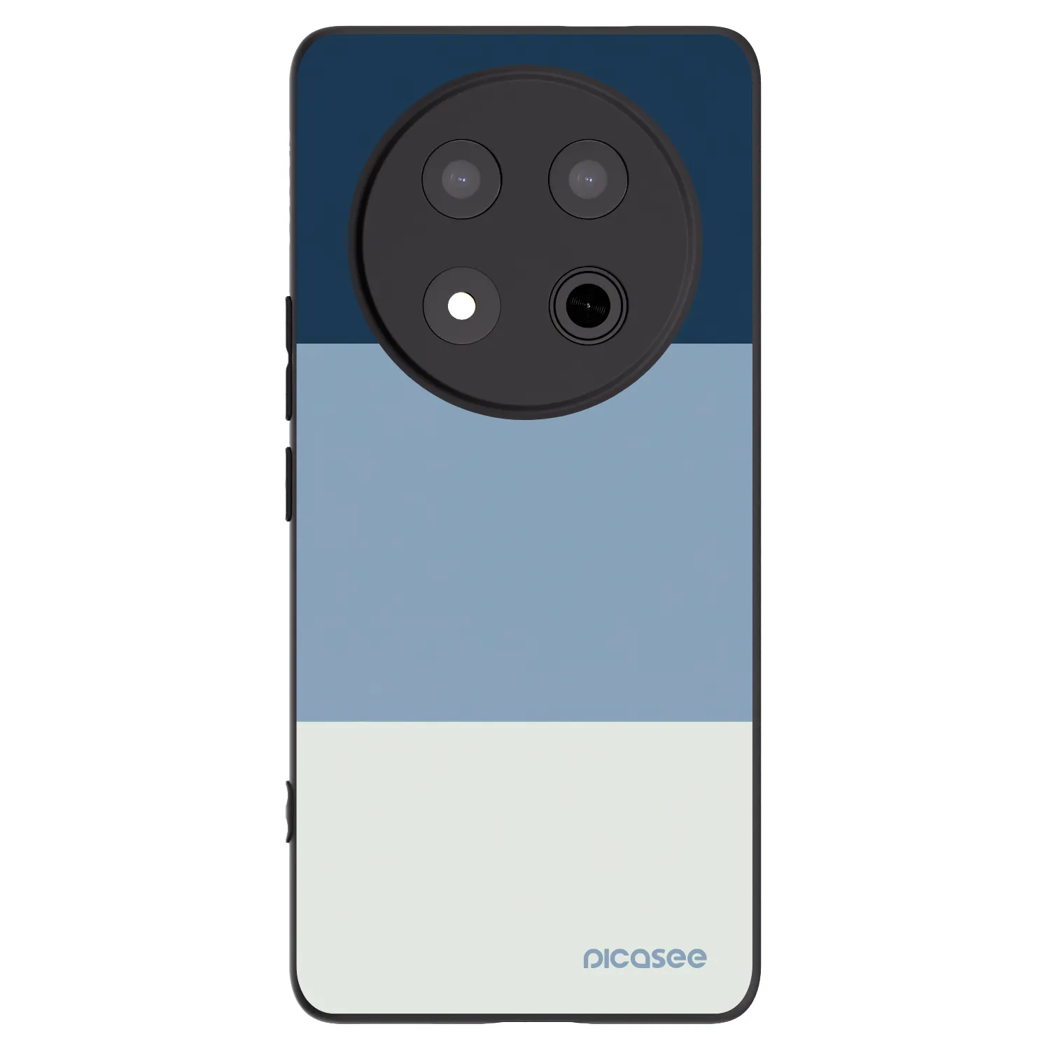 Picasee husă neagră din silicon pentru Honor Magic7 Lite 5G - Coastal Blue
