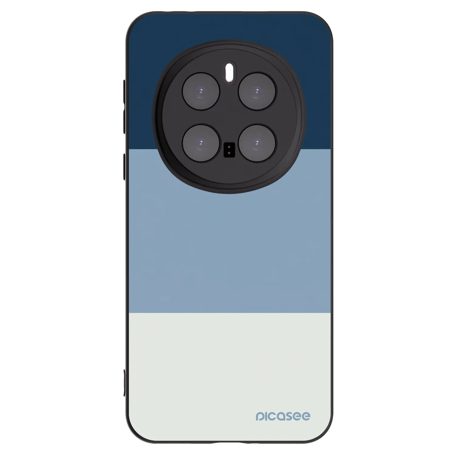 Picasee husă neagră din silicon pentru Honor Magic7 Pro 5G - Coastal Blue