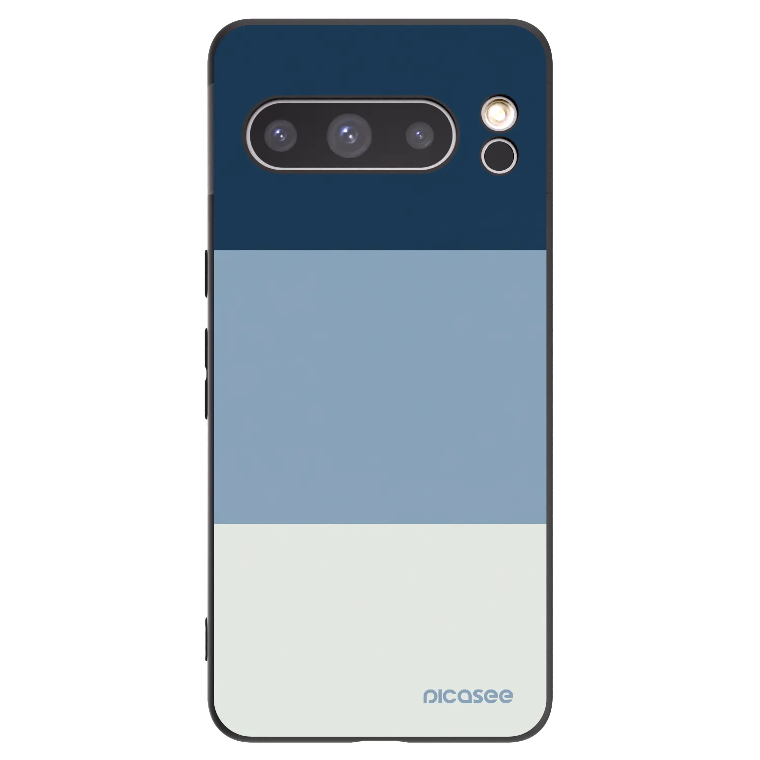 Picasee husă neagră din silicon pentru Google Pixel 8 Pro - Coastal Blue